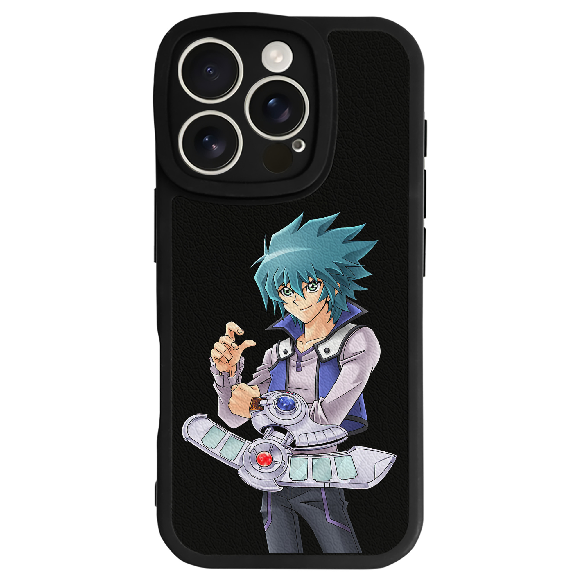 遊☆戯☆王 Yu-Gi-Oh! 【iPhone 16シリーズ対応】シリコンスマホケース（レザー調） 材質：シリコン